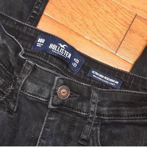 Hollister black mom jeans